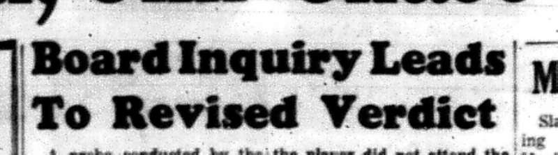 1966-06-15 Softball -Men -CMSL Board Inquiry-A