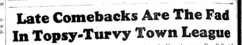 1966-06-15 Softball -Men -CMSL-Sommervilles vs General Foods-A