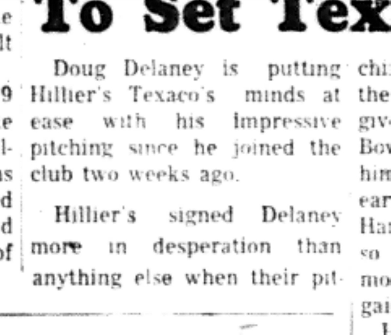 1966-06-22 Softball -Men -CMSL-Hilliers vs General Foods-B