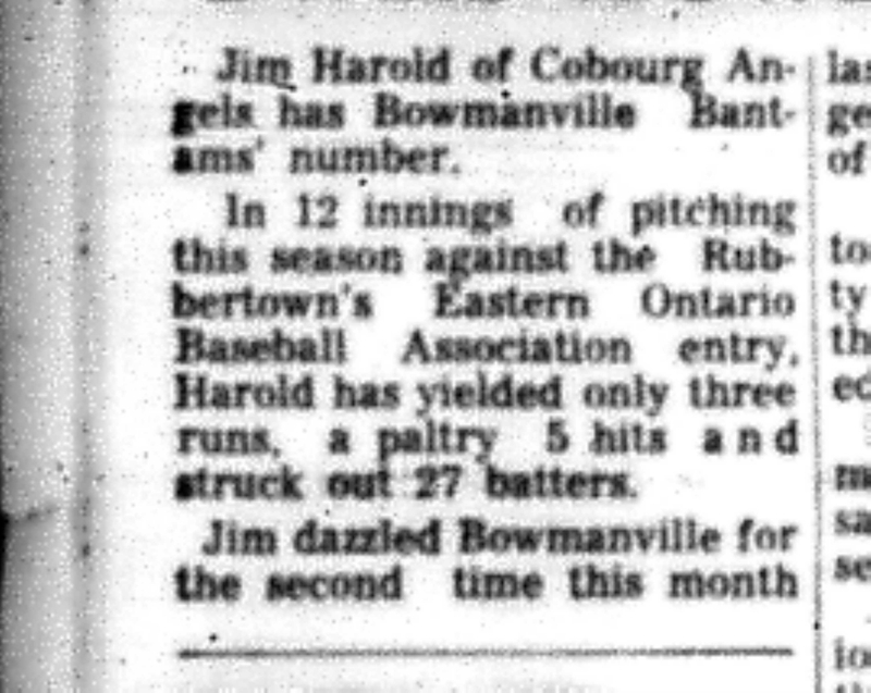 1966-06-29 Baseball -Boys -Cobourg vs Bowmanville-B