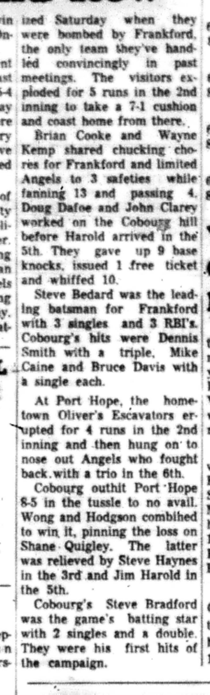 1966-07-13 Baseball -Boys -Cobourg vs Frankford-C