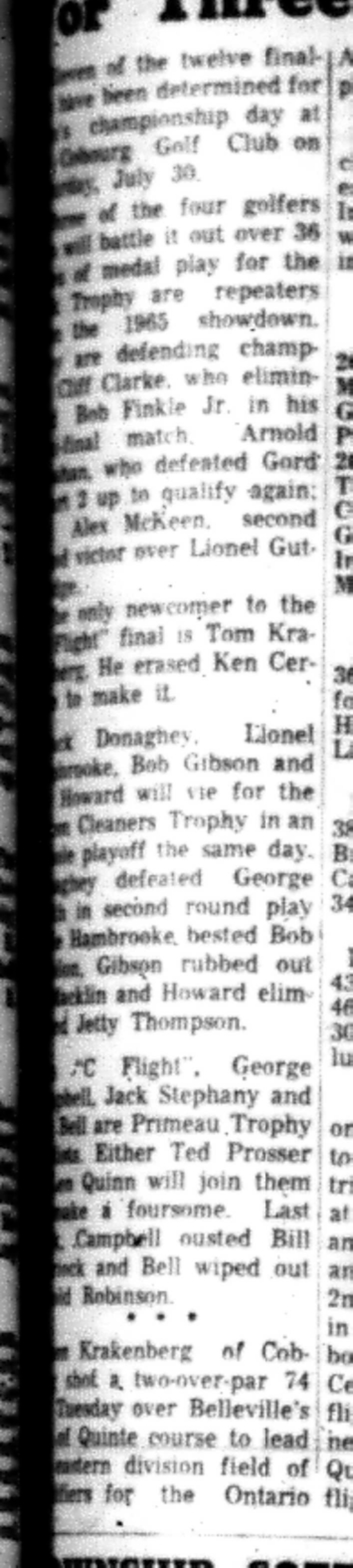 1966-07-13 Golf -Men -Club Flight Winners-B