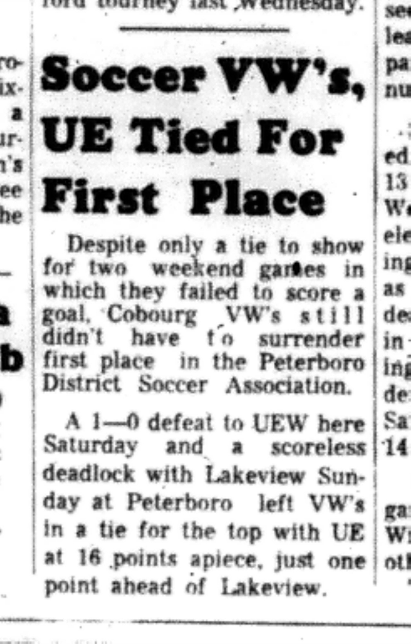 1966-07-13 Soccer -Boys -VWs Tied For First Place