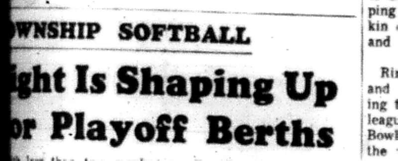 1966-07-13 Softball -Men -HTSL-Harwood vs Coldprings-A