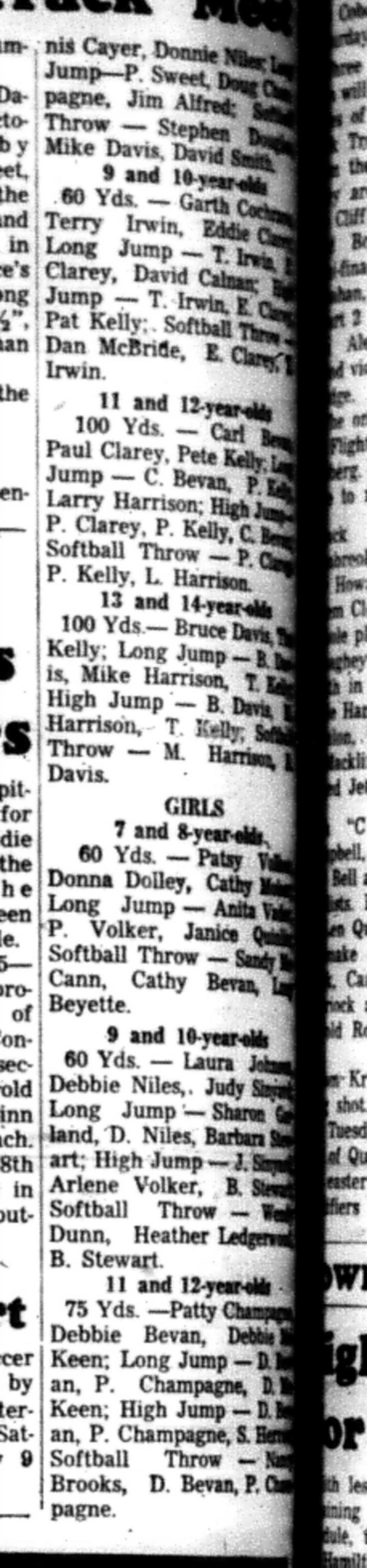 1966-07-13 Track & Field -Mixed -St Josephs Track Meet-C