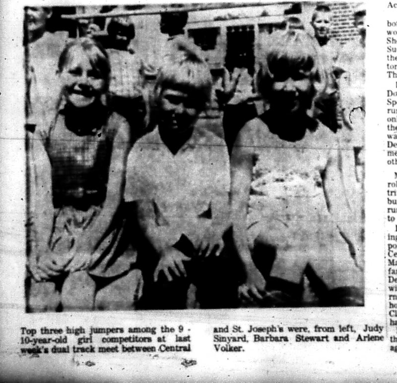 1966-07-13 Track & Field -Mixed -Top Three High Jumpers For Cobourg