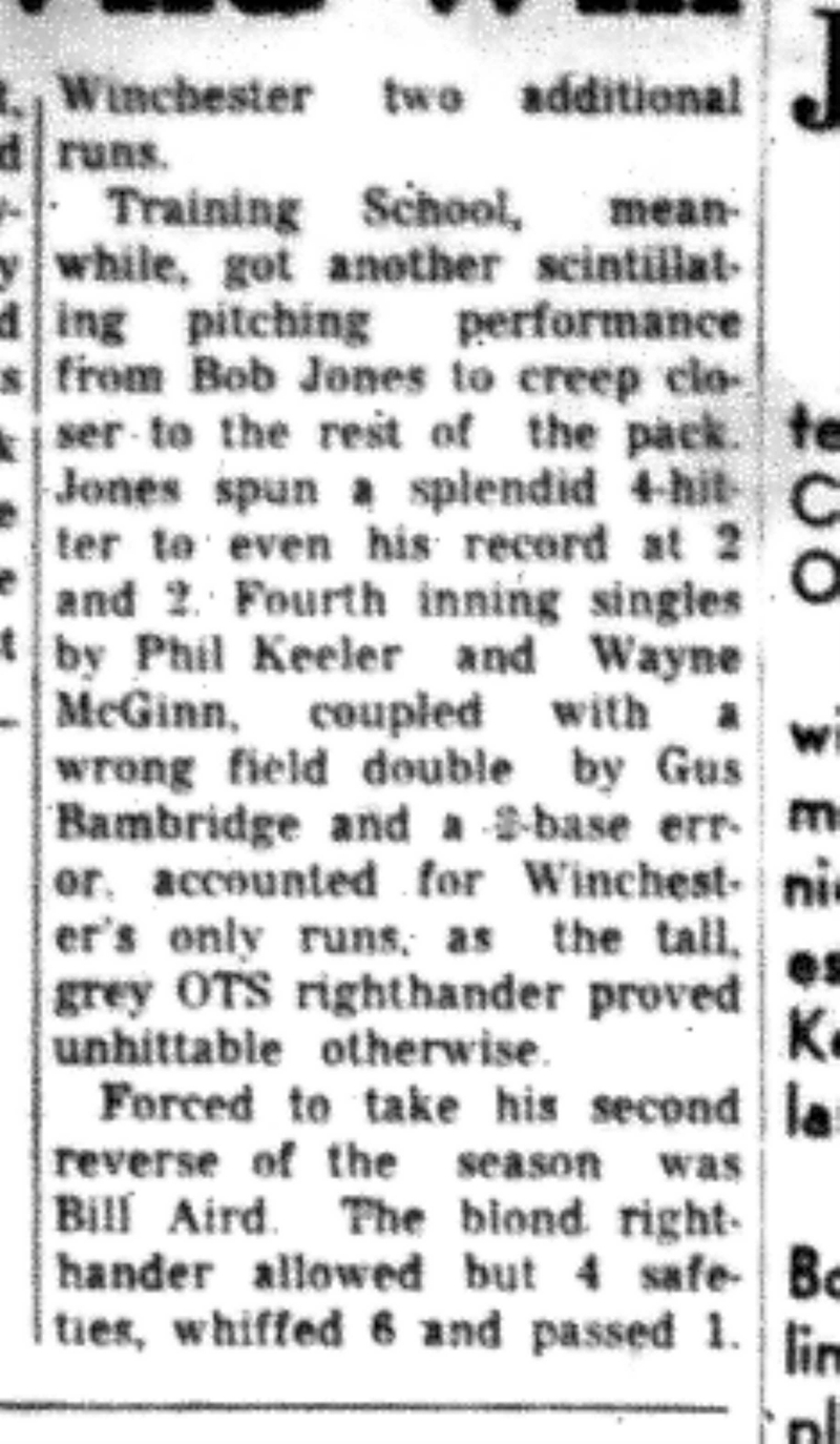 1966-07-20 Softball -Men -CMSL-Sommerville vs Hilliers-D