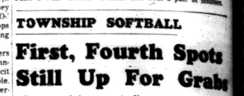 1966-07-20 Softball -Men -HTSL-Harwood vs Coldsprings-A
