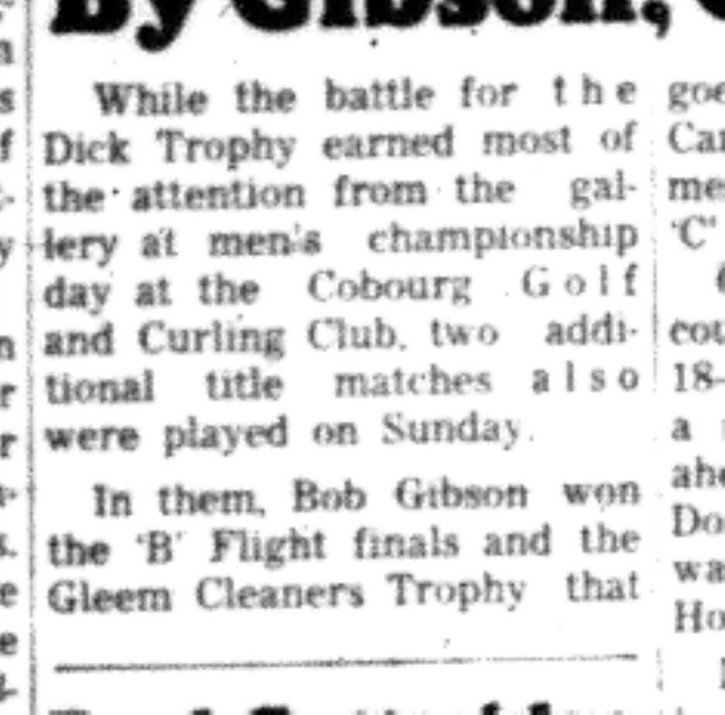 1966-07-27 Golf -Men -Cobourg Top Flight Winners-C