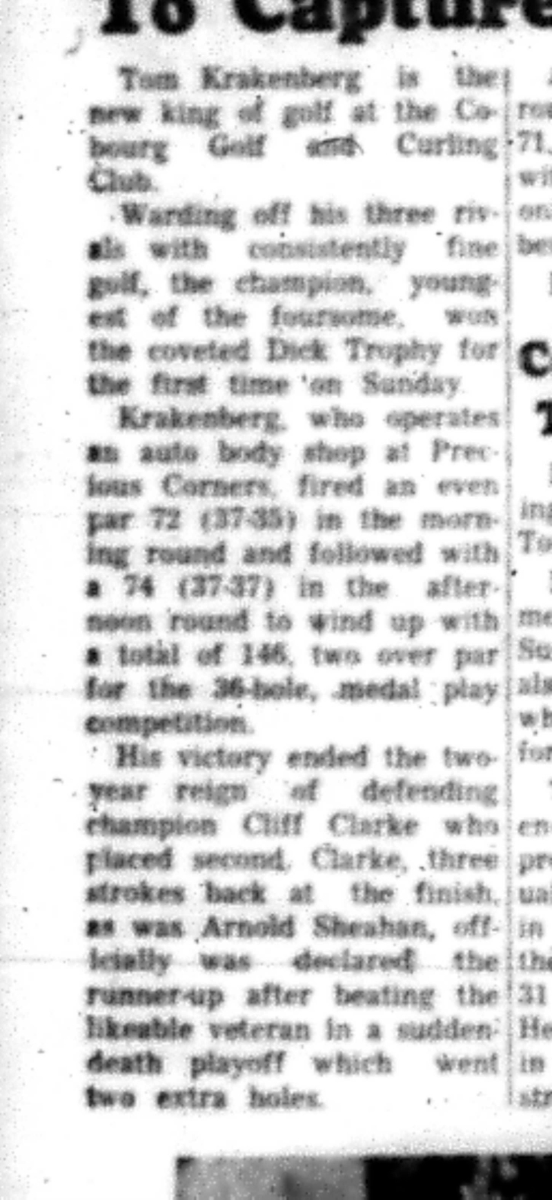 1966-07-27 Golf -Mixed -Cobourg Trophy Captured-B