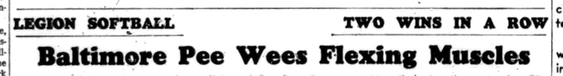 1966-07-27 Softball -Boys -CLMSL-Cobourg vs Baltimore-A