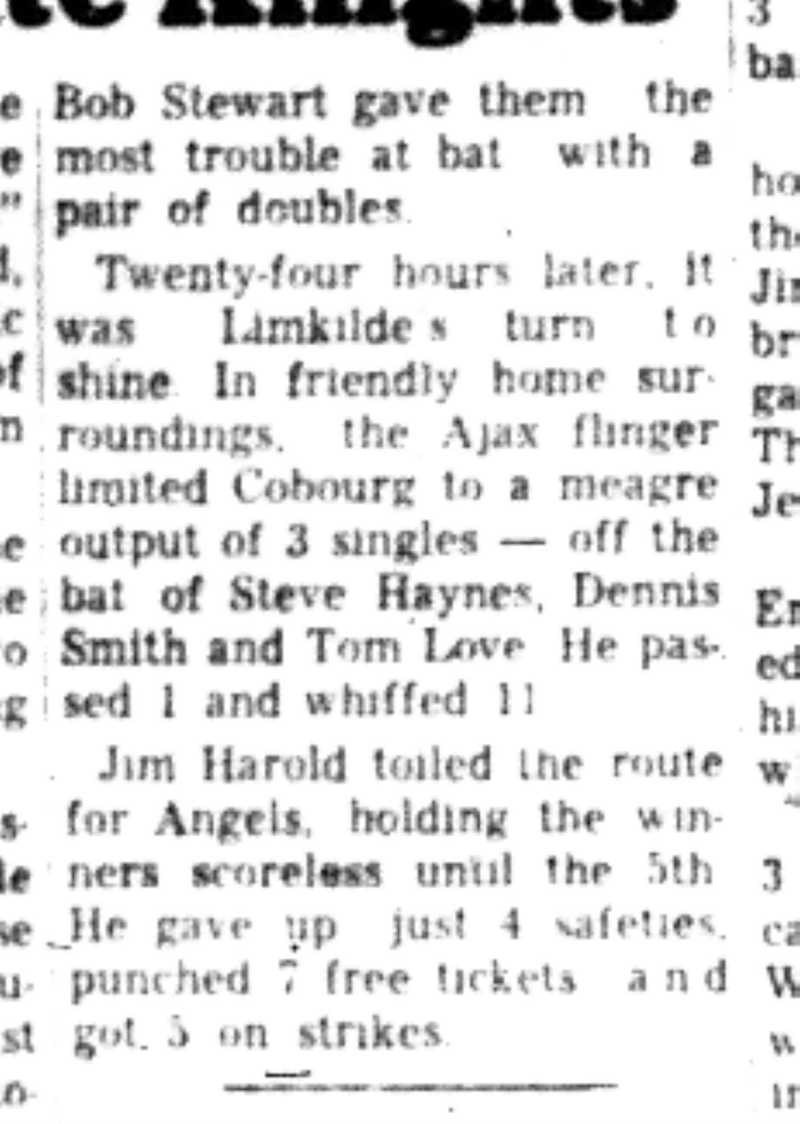 1966-08-24 Baseball -Boys -Cobourg vs Ajax-C