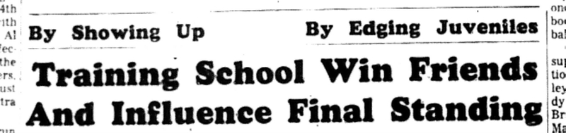 1966-08-24 Softball -Men -CMSL-Training School vs Winchester-A