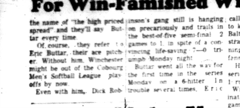 1966-08-24 Softball -Men -CMSL-Winchester vs Baltimore-B