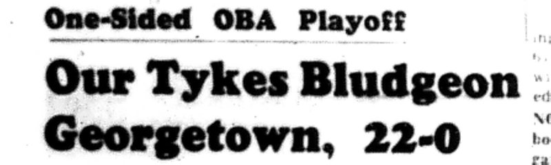 1966-09-07 Baseball -Boys -Cobourg vs Georgetown-A