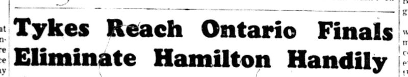 1966-09-14 Baseball -Boys -Cobourg Tykes In Playoffs-A