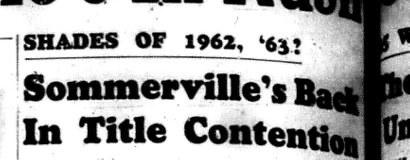 1966-09-14 Softball -Men -CMSL-Sommervilles In Title Contention-A