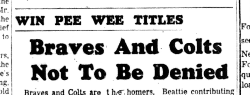 1966-09-28 Softball -Boys -CLMSL-Braves vs Colts-A