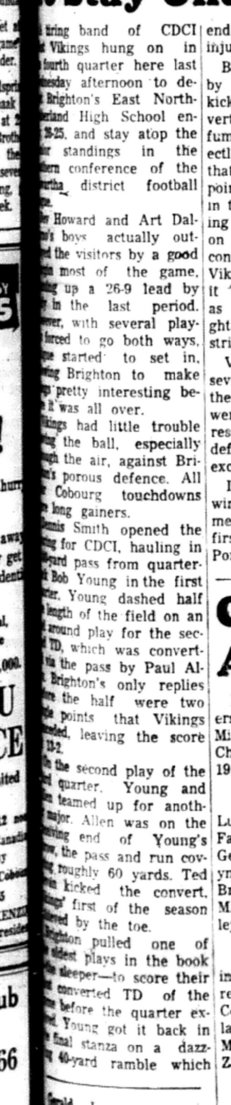 1966-10-19  School -Football -Boys -CDCI West vs Brighton-B