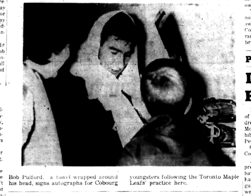 1966-10-19 Hockey -Men -Leafs Hold Practice In Cobourg-A