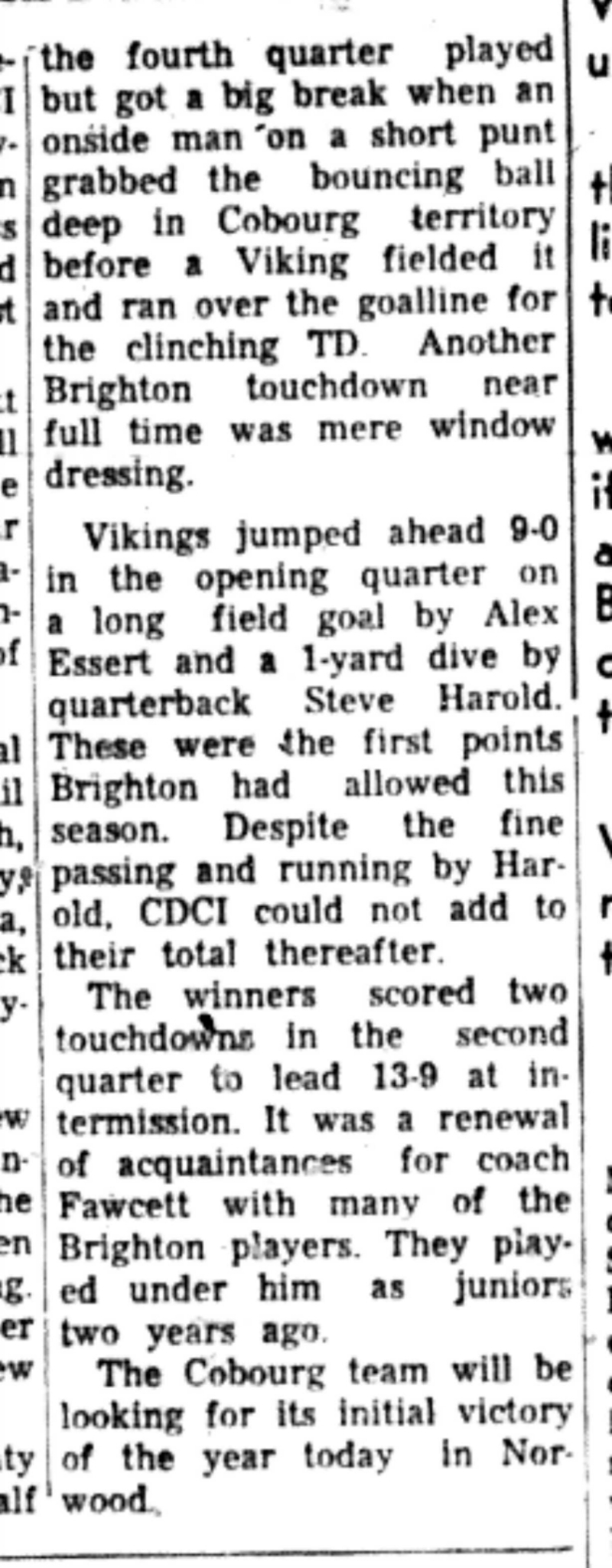 1966-10-19 School -Football -Boys -CDCI West Seniors vs Brighton-C