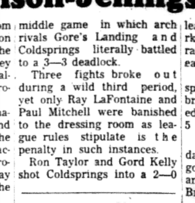 1966-10-26 Hockey -Men -CMHL -Harrison Jennings vs General Wire-C