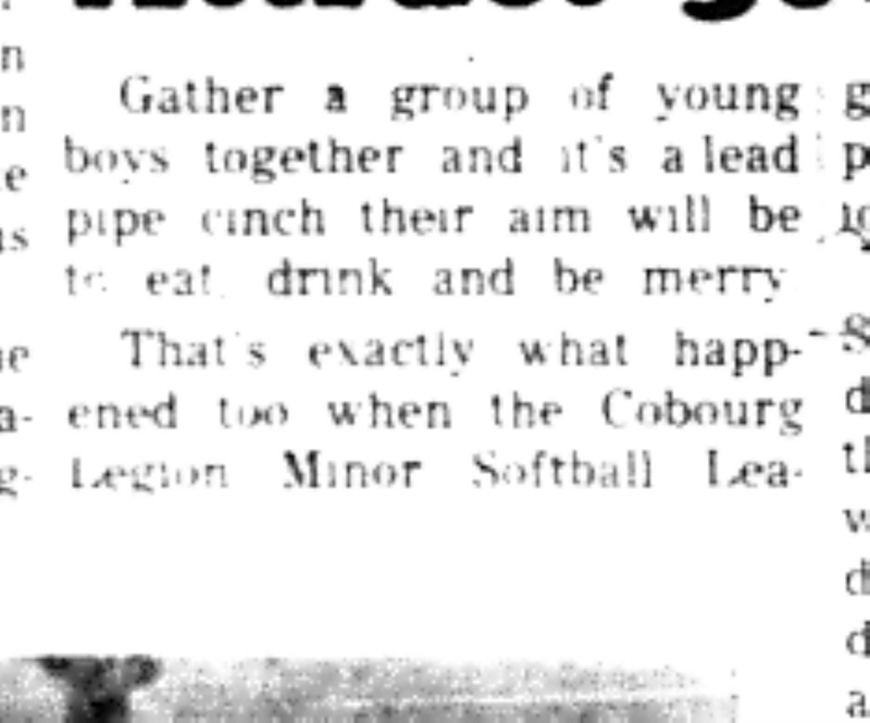 1966-10-26 Softball -Boys -CLMSL Attracts 300 Players-B