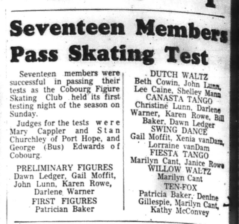 1966-12-07 Figure Skating -Mixed -Figure Skating Members Pass Test