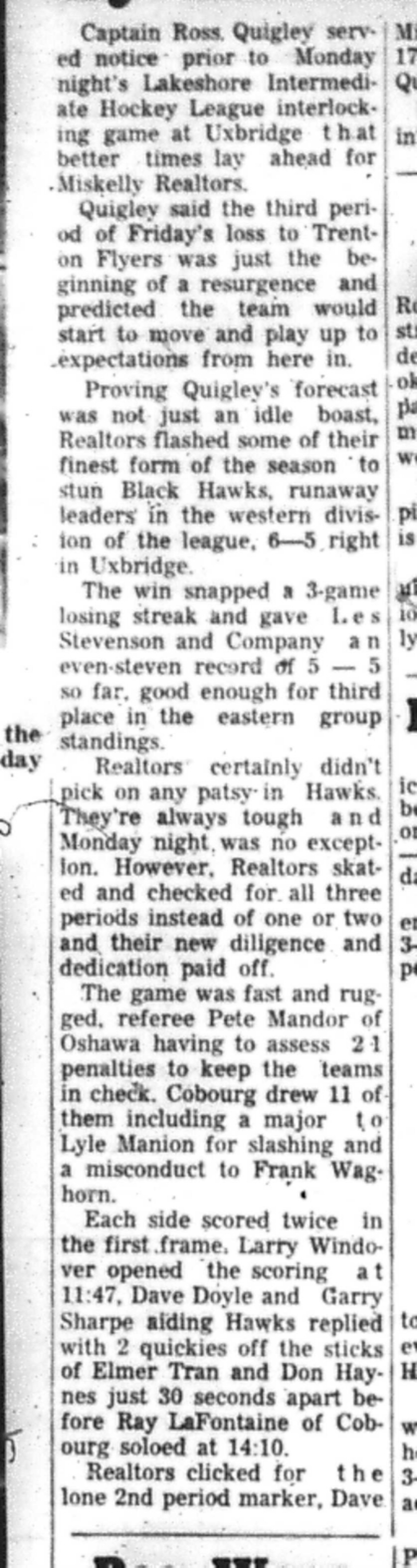 1966-12-14 Hockey -Boys -Cobourg vs Uxbridge-B