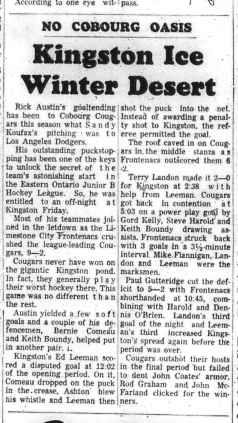 1966-12-21 Hockey -Boys -Cobourg vs Kingston