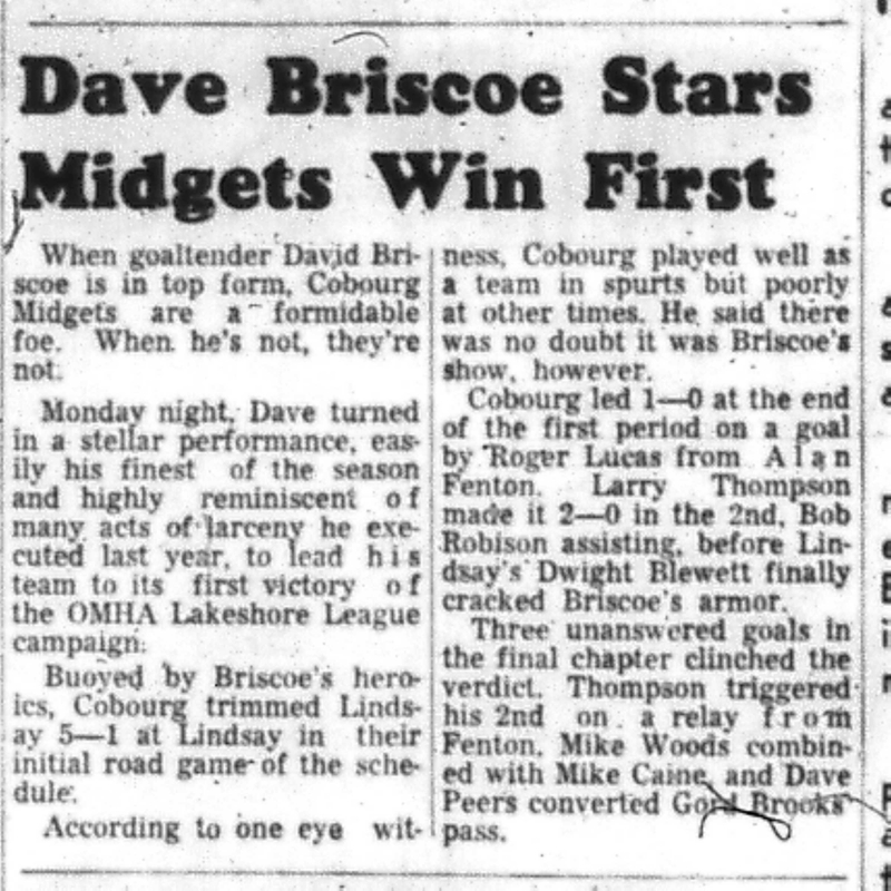 1966-12-21 Hockey -Boys -OMHA-Cobourg vs Lindsay