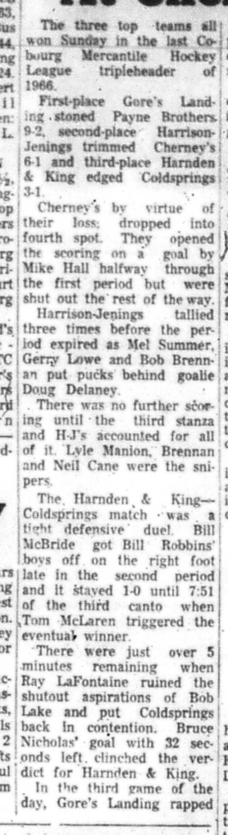 1966-12-21 Hockey -Men -CMHL-Harnden-King vs Coldsprings-B