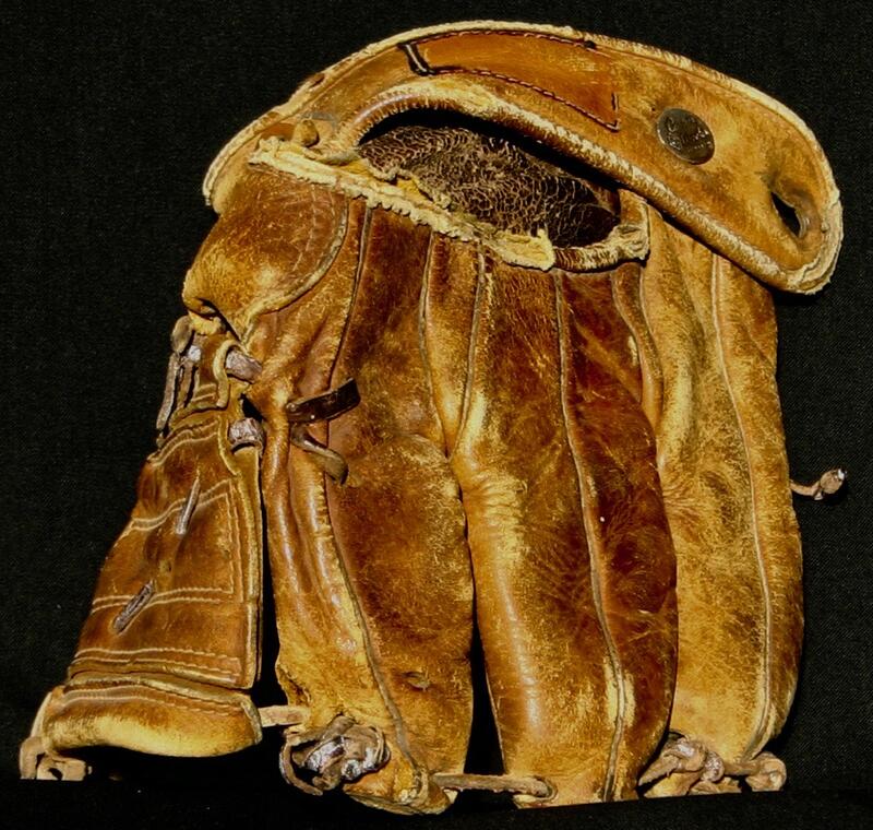 1965 lefthanded CooperWeeks baseball glove Cobourg and District