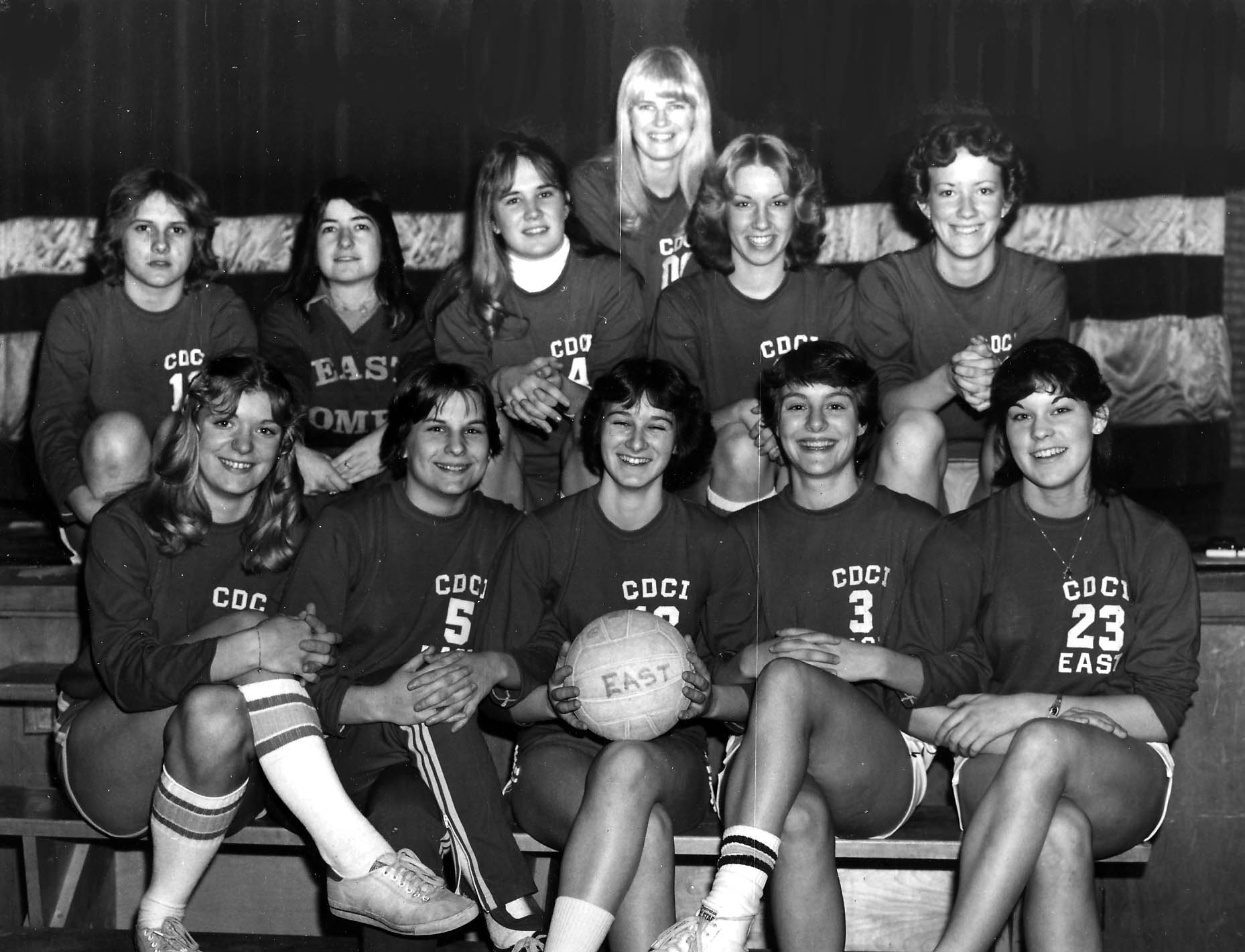 East Girls Volleyball-Coach Cheryl Dunlop