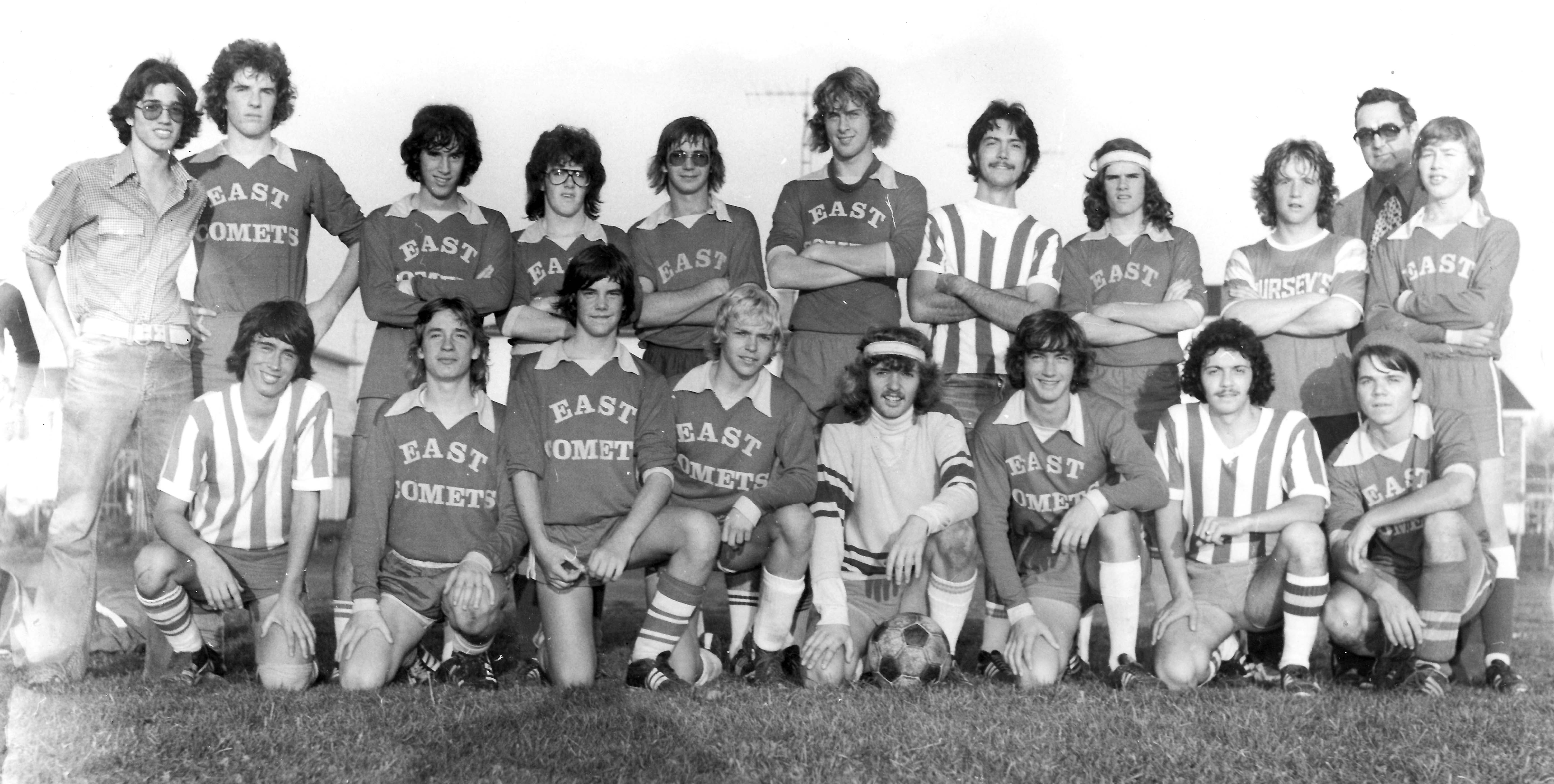 East Soccer Team ca 70s