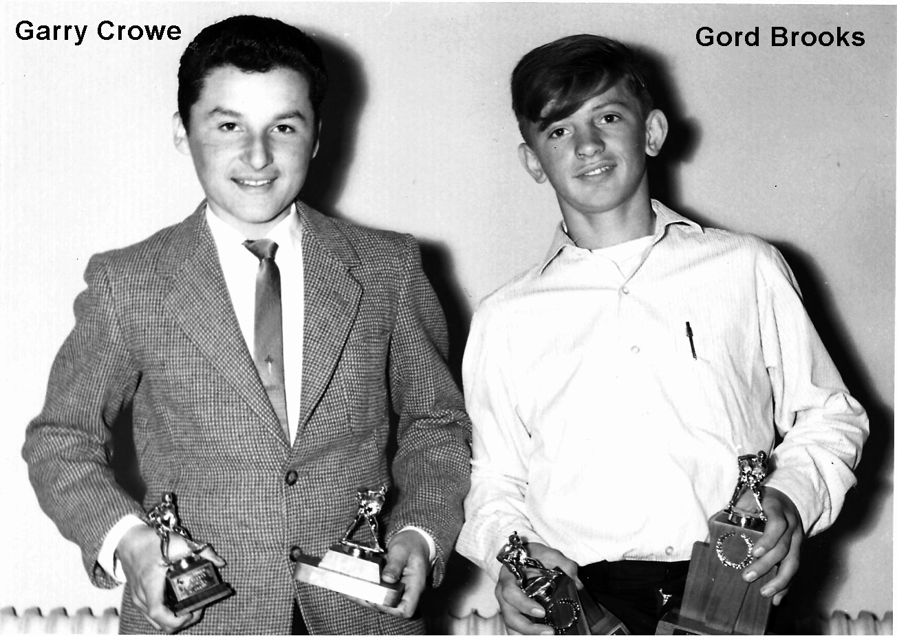 Garry Crowe & Gord Brooks -CCHL Awards Ceremony