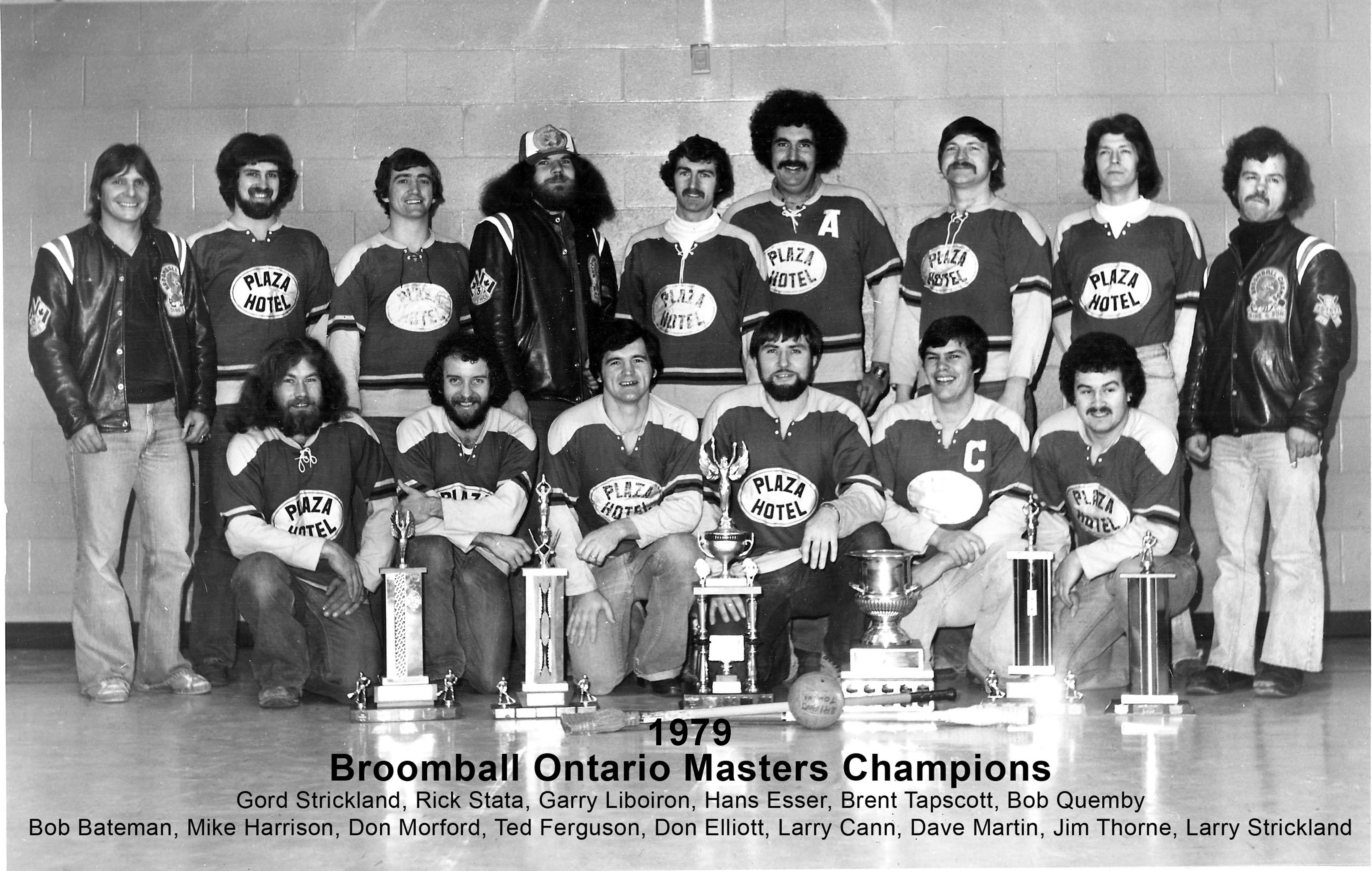 Ontario Masters Broomball Champs 1979
