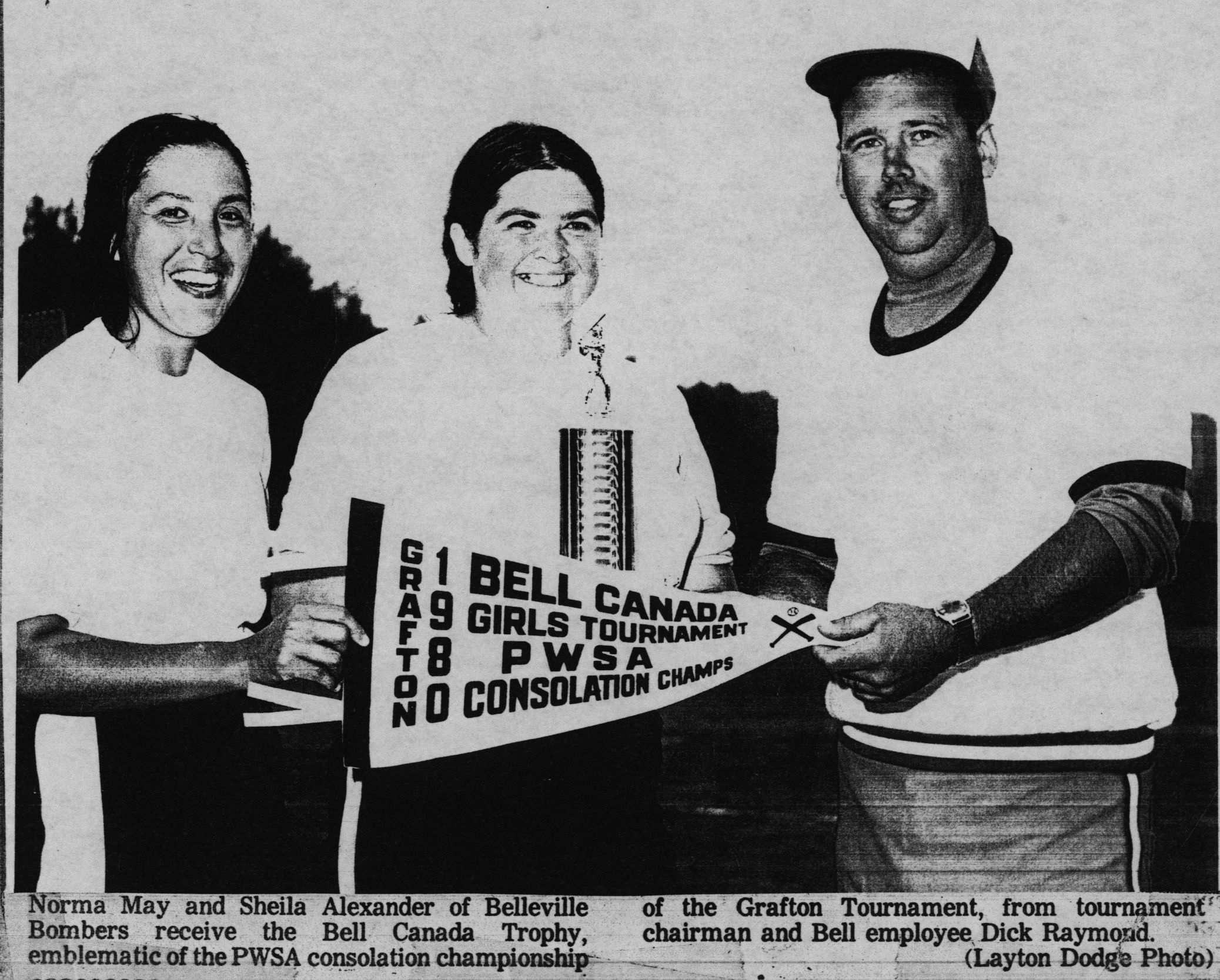 Softball -Grafton Tournament -1980 -Ladies-PWSA Cons Champs - Belleville
