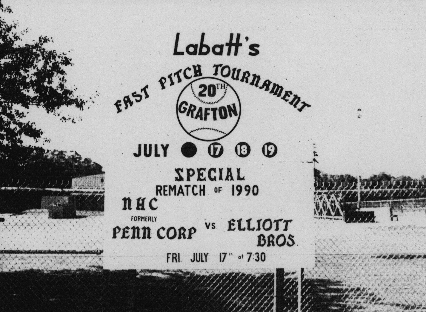 Softball -Grafton Tournament -1992 -Kernaghan Exhibition Rematch 1