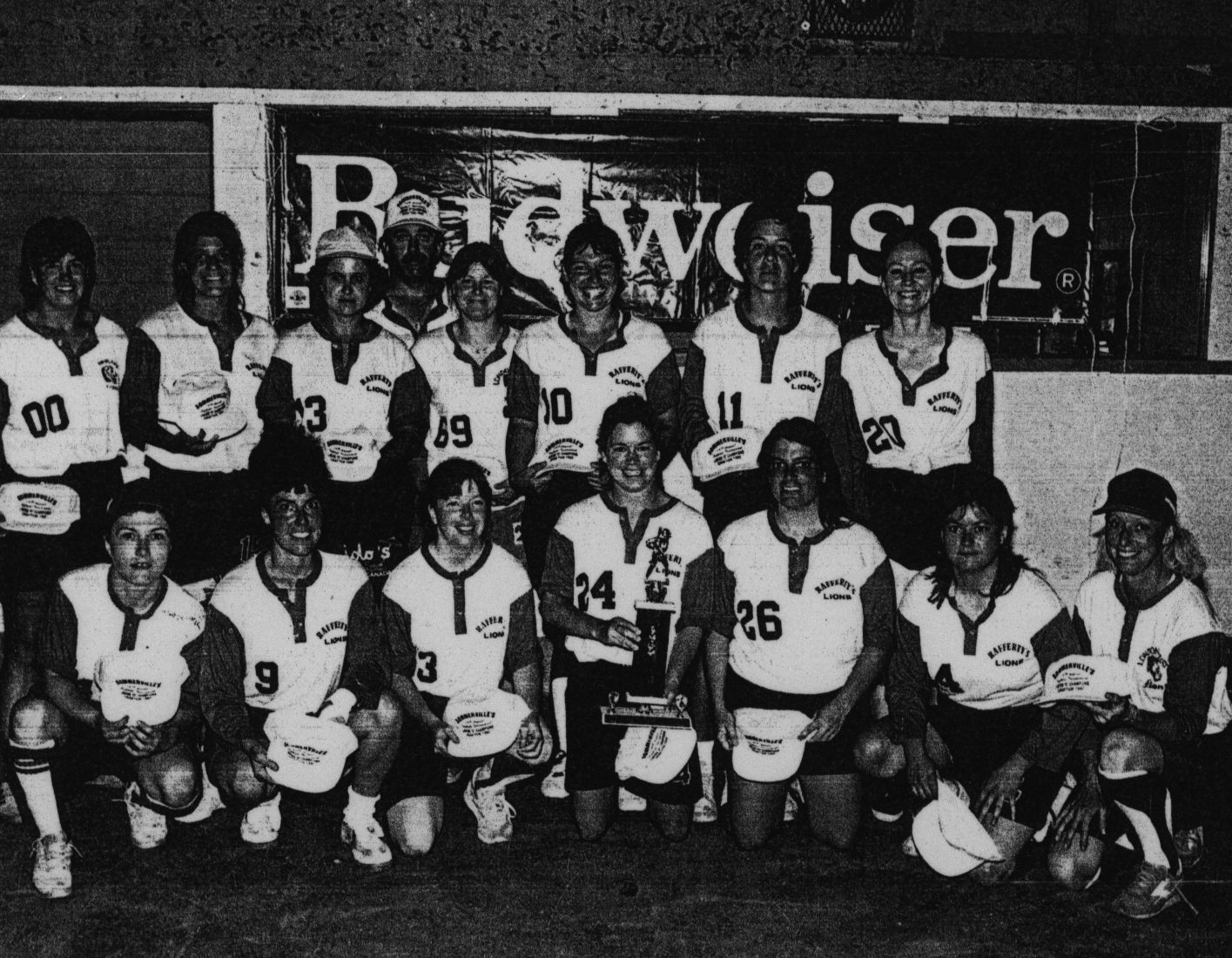 Softball -Grafton Tournament -1992 -Ladies-C Champs-Scarborough