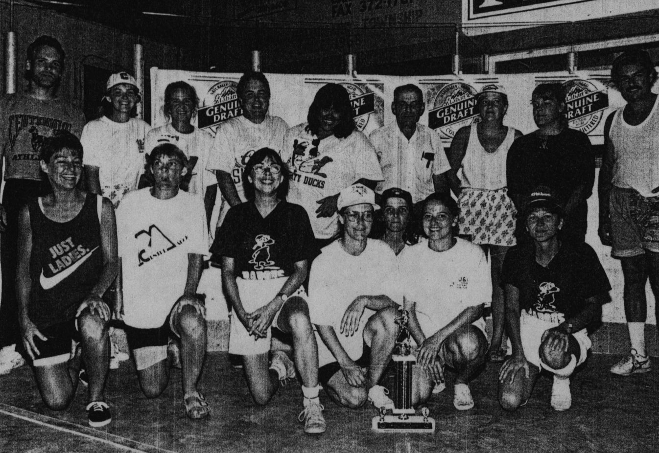 Softball -Grafton Tournament -1993 -Ladies-D Champs-Eastern Commerce