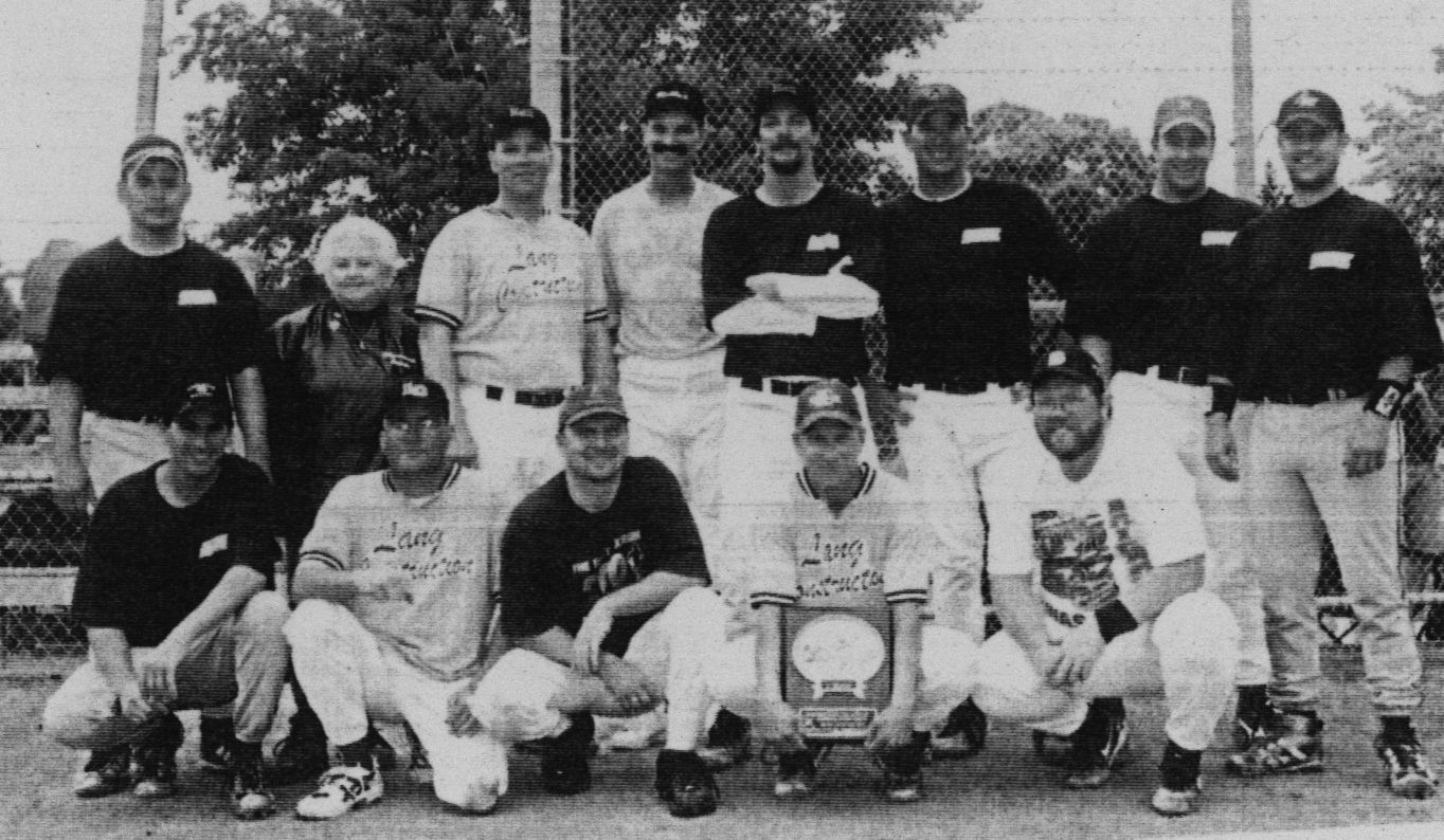 Softball -Grafton Tournament -2003 -Mens-A Runner Up-Lang Construction