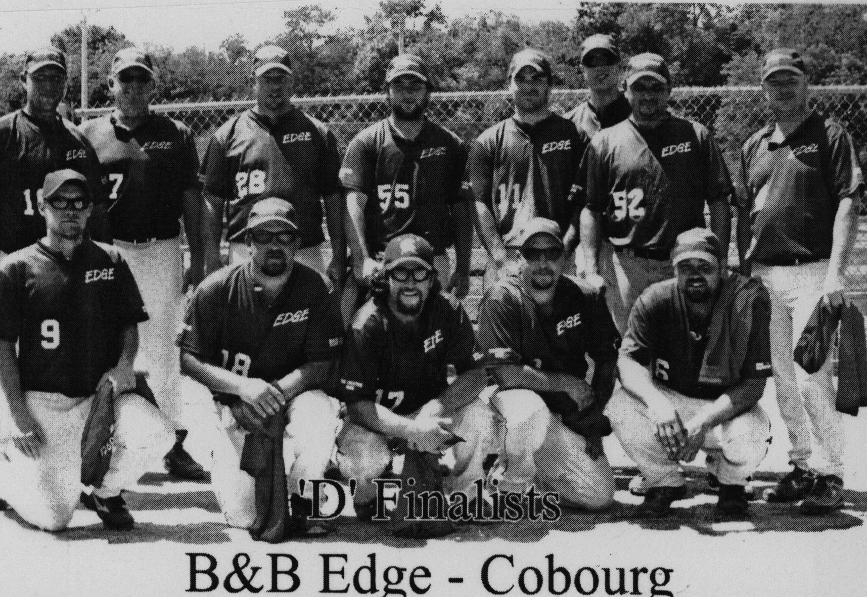 Softball -Grafton Tournament -2011 -Mens-D Runner Up-BandB Edge Cobourg