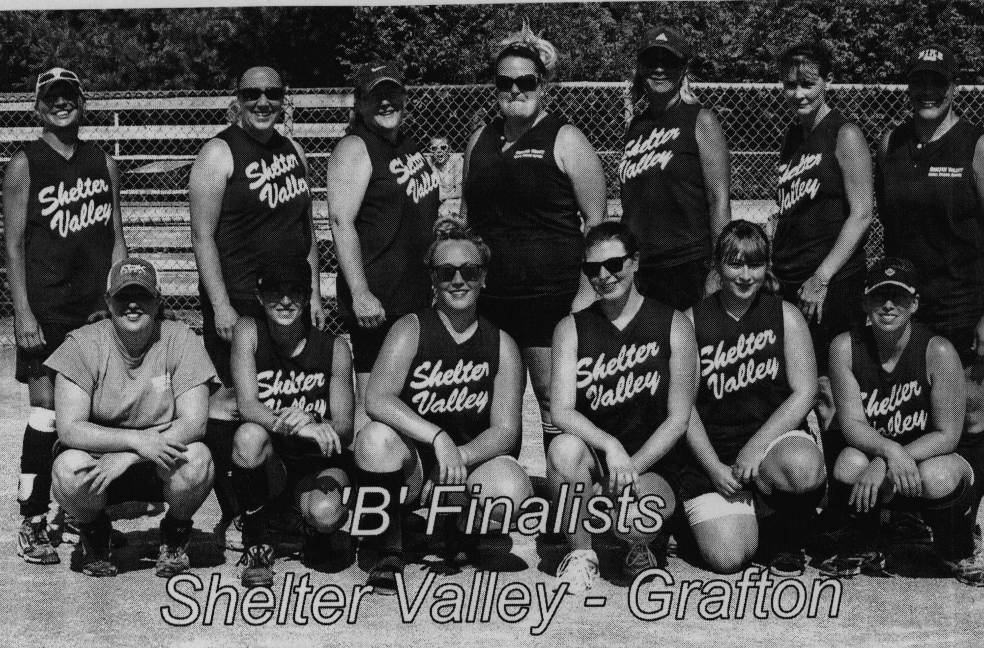 Softball -Grafton Tournament -2012 -Ladies-B Runner Up-Shelter Valley
