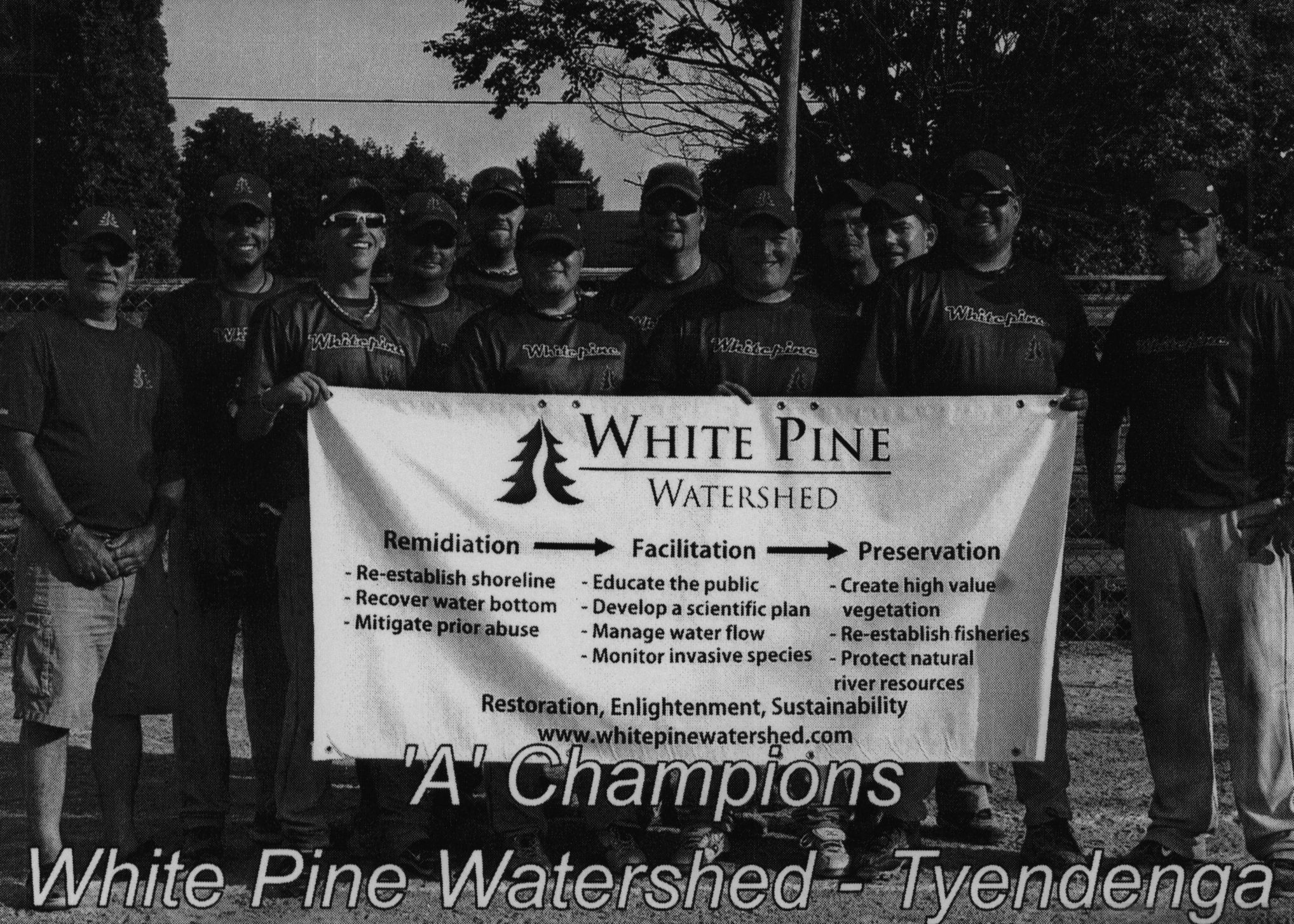 Softball -Grafton Tournament -2012 -Mens-A Champs-White Pine Tyendinaga