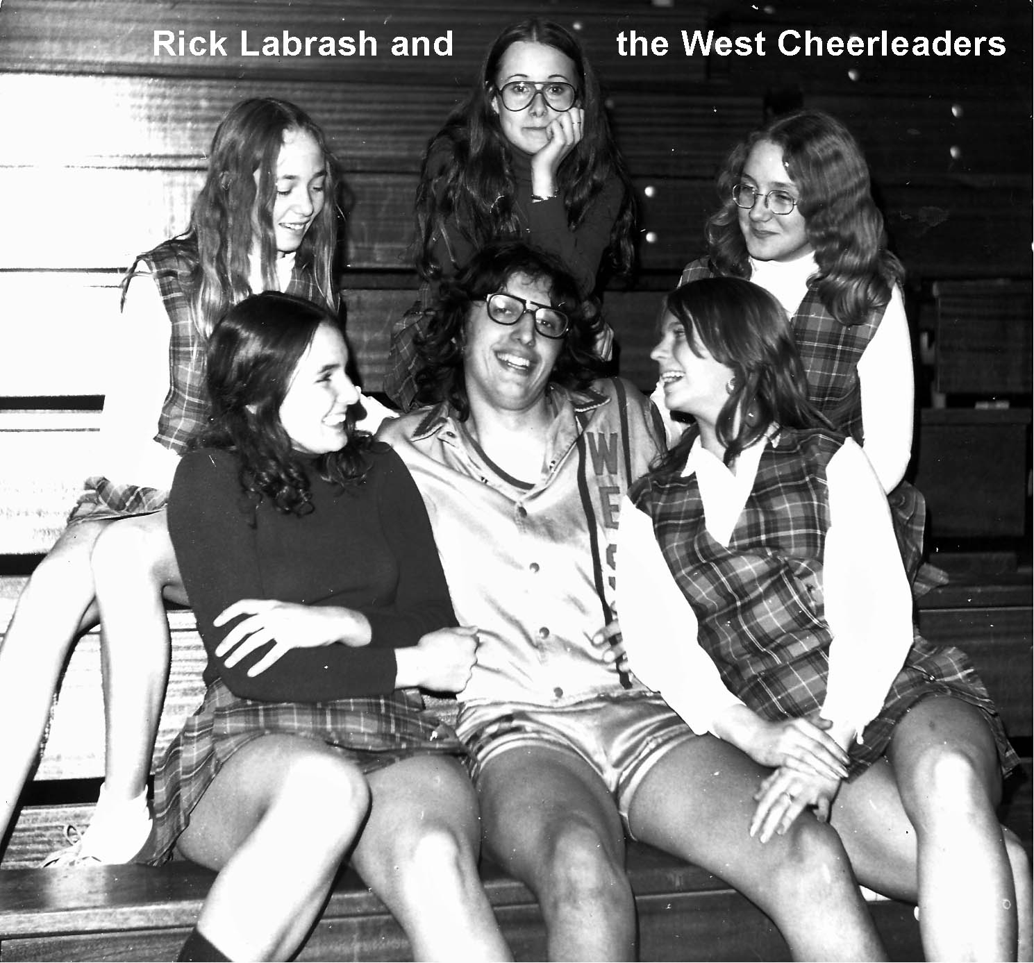 rick labrash & west cheerleaders