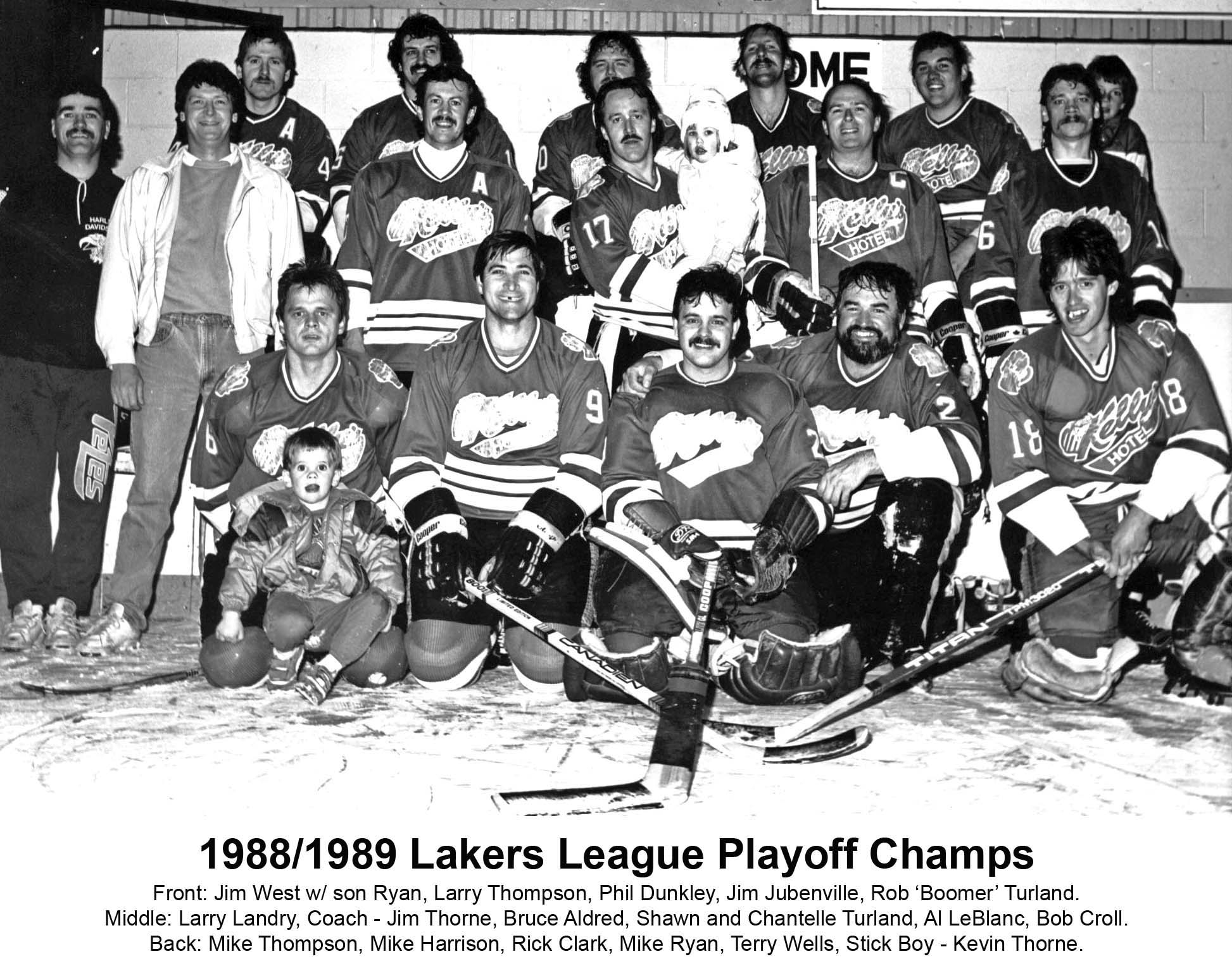 07JJ-1988-89 Lakers League -Playoff Champs