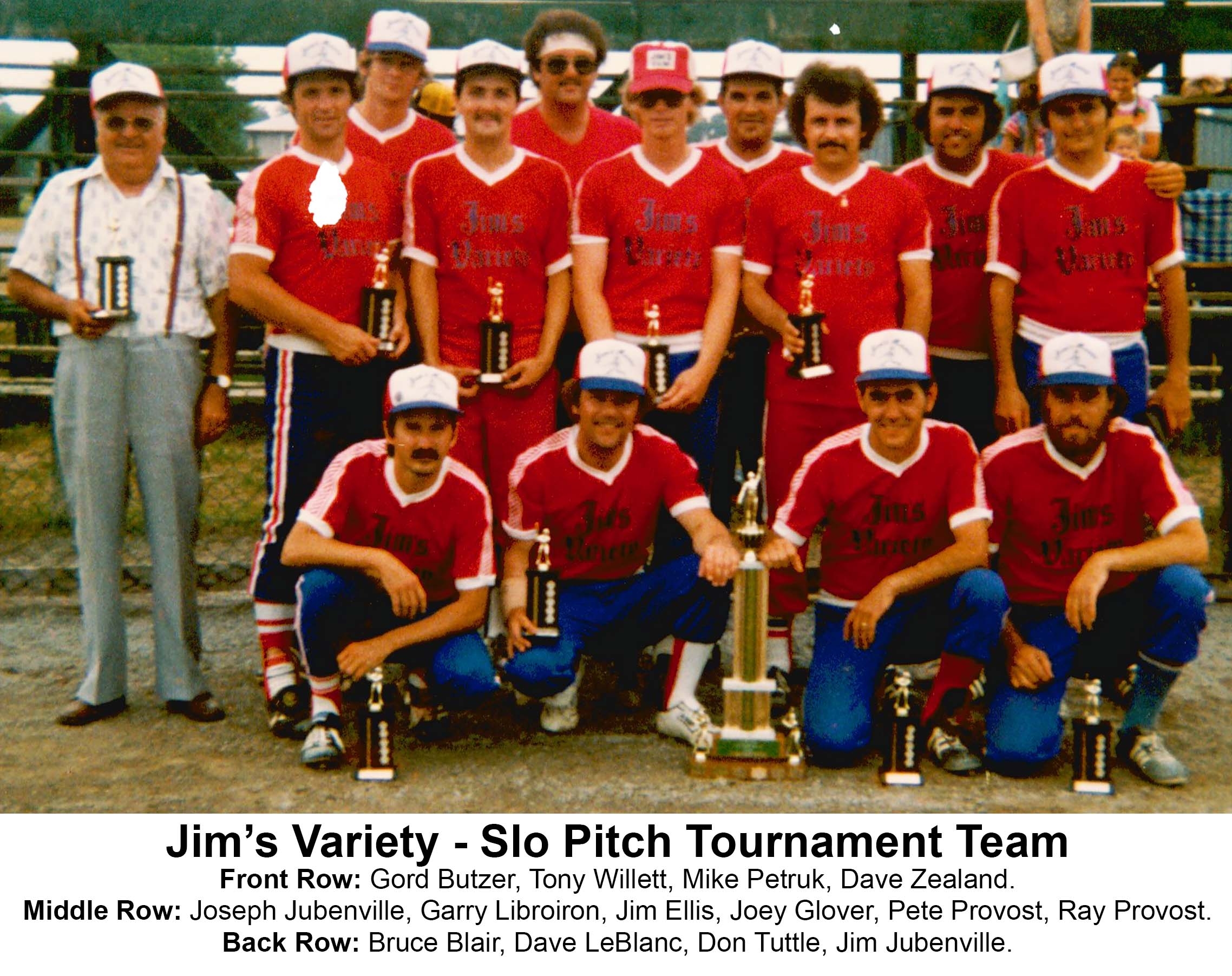 27JJ-Slow Pitch Tournament -Jim's Variety