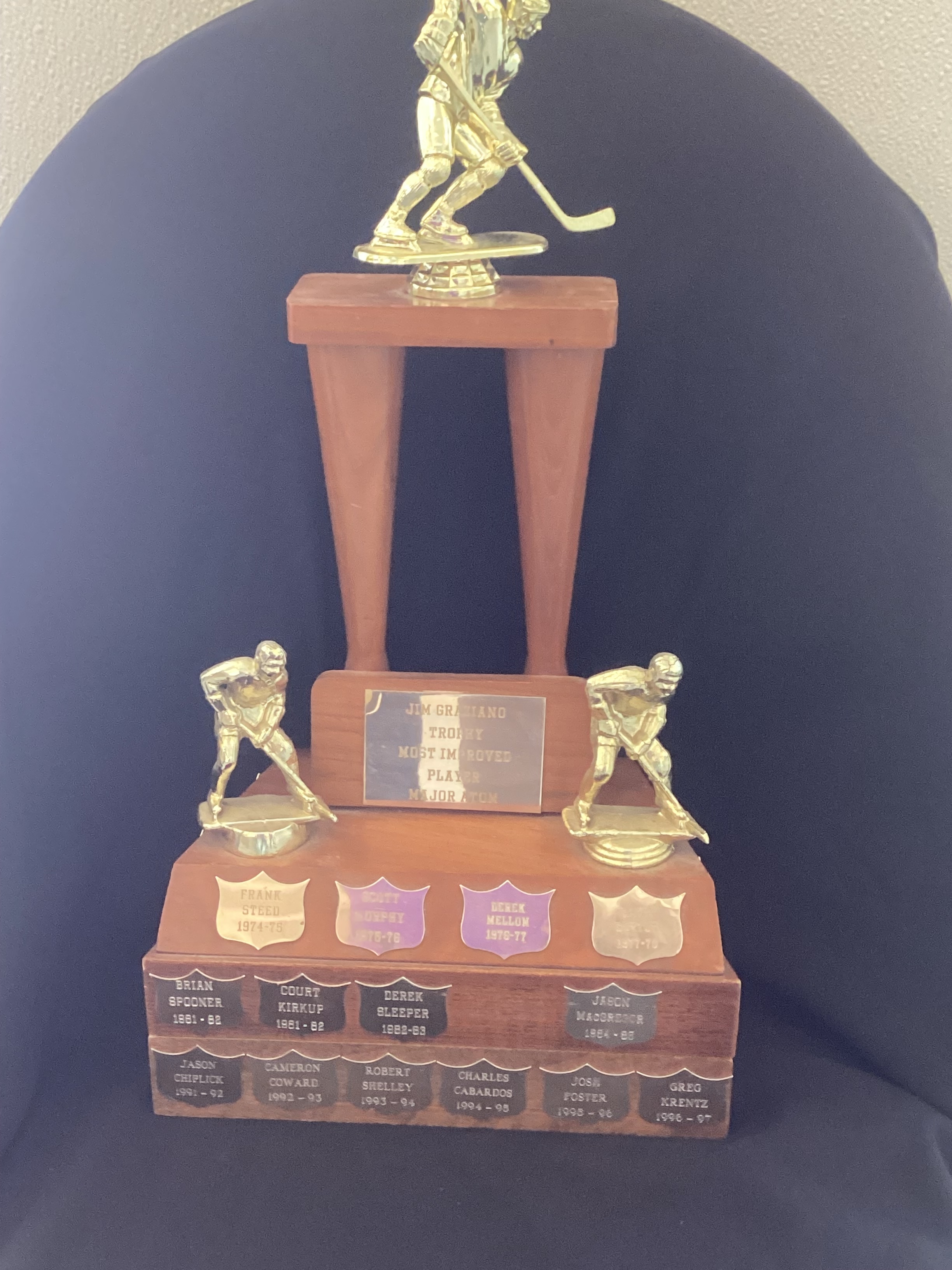 T&P-21 Jim Graziano - Most Improved Player - Major Atom