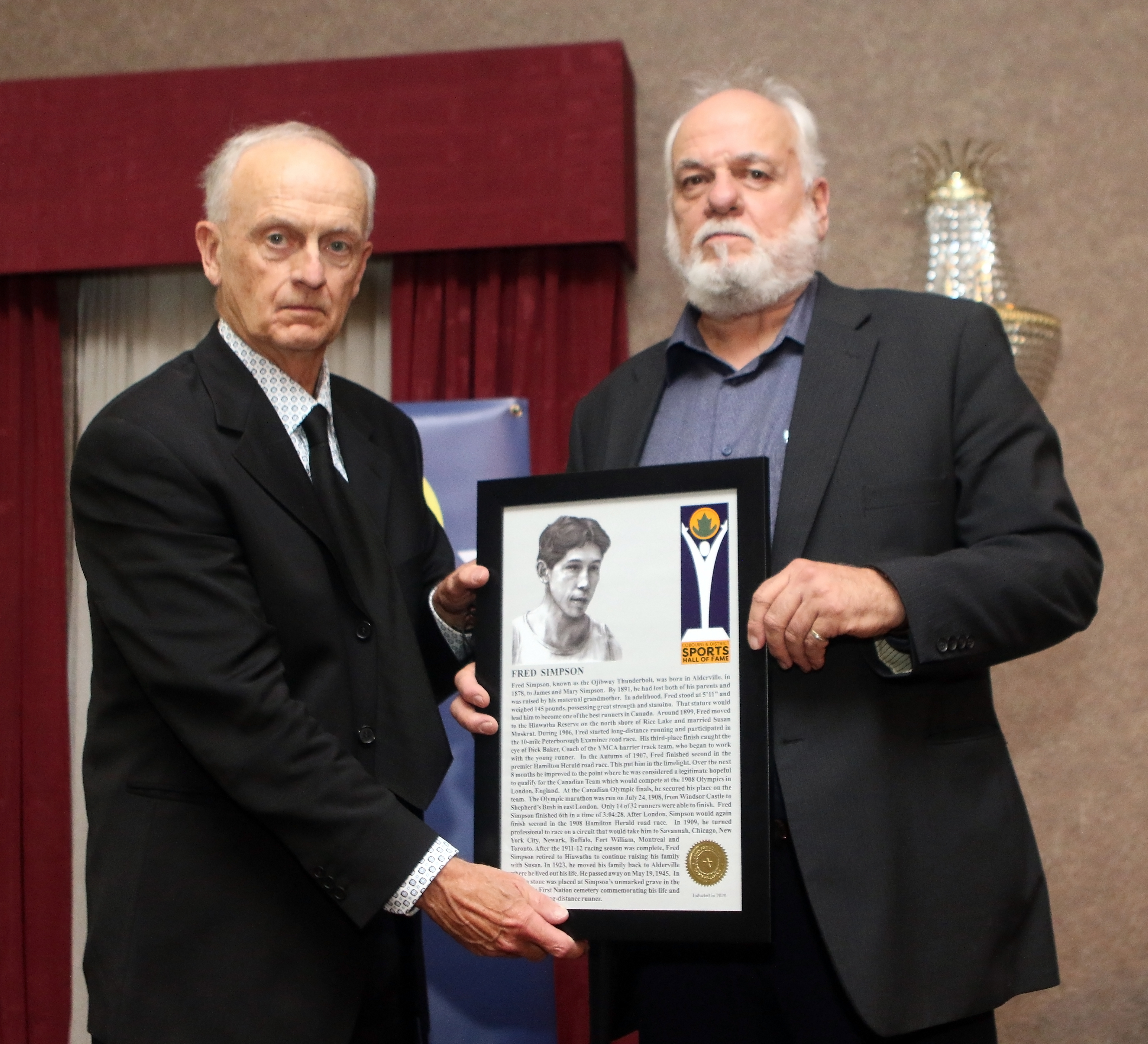 Chief Dave Mowat w-Peter Harrison